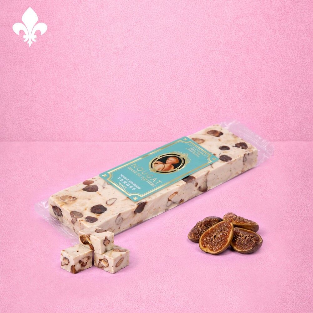 Soft nougat bar with figs 100 g