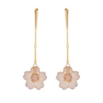 Boucles d'oreilles Nénuphar 3