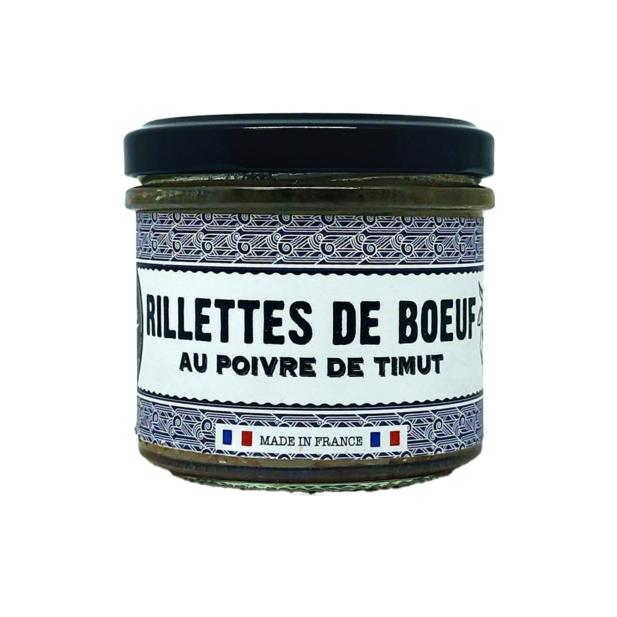 Rinderrillettes mit Timut-Pfeffer