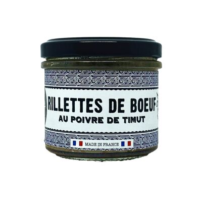 Beef rillettes with Timut pepper