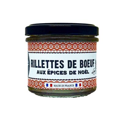 Beef rillettes with Christmas spices