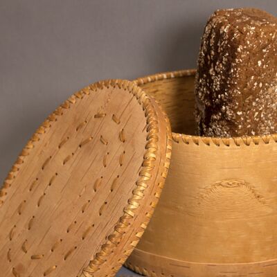 Caja de pan grande ovalada "Maxim"