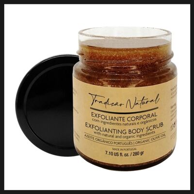 Scrub Corpo » 280 g - Fatto a mano - Ingredienti naturali al 100%.