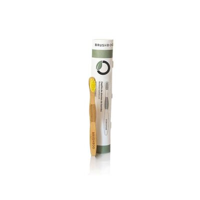 KIDS Bamboo Brush - Yellow