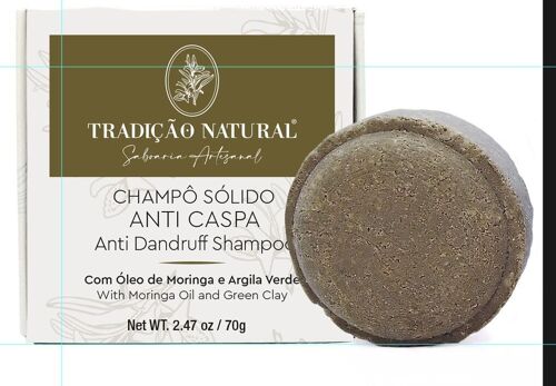 Anti dandruff Solid Shampoo - 70 g - handmade