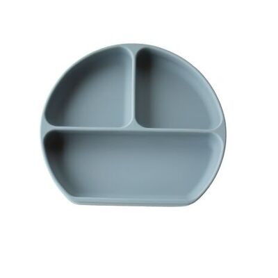 Little Eater silicone suction plate Grey