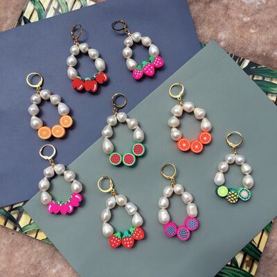 Pendientes Pearl Fruit