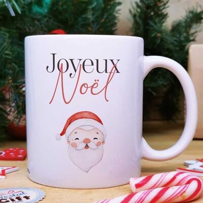 Tasse „Merry Christmas“ – Weihnachtsmann