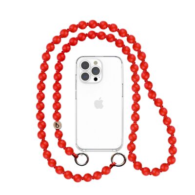 Teens cell phone chain Cherry