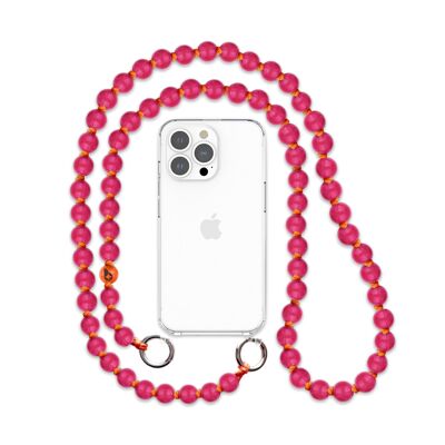 Teens cell phone chain Flower Power