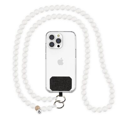 Mobile phone chain Snow incl. Patch
