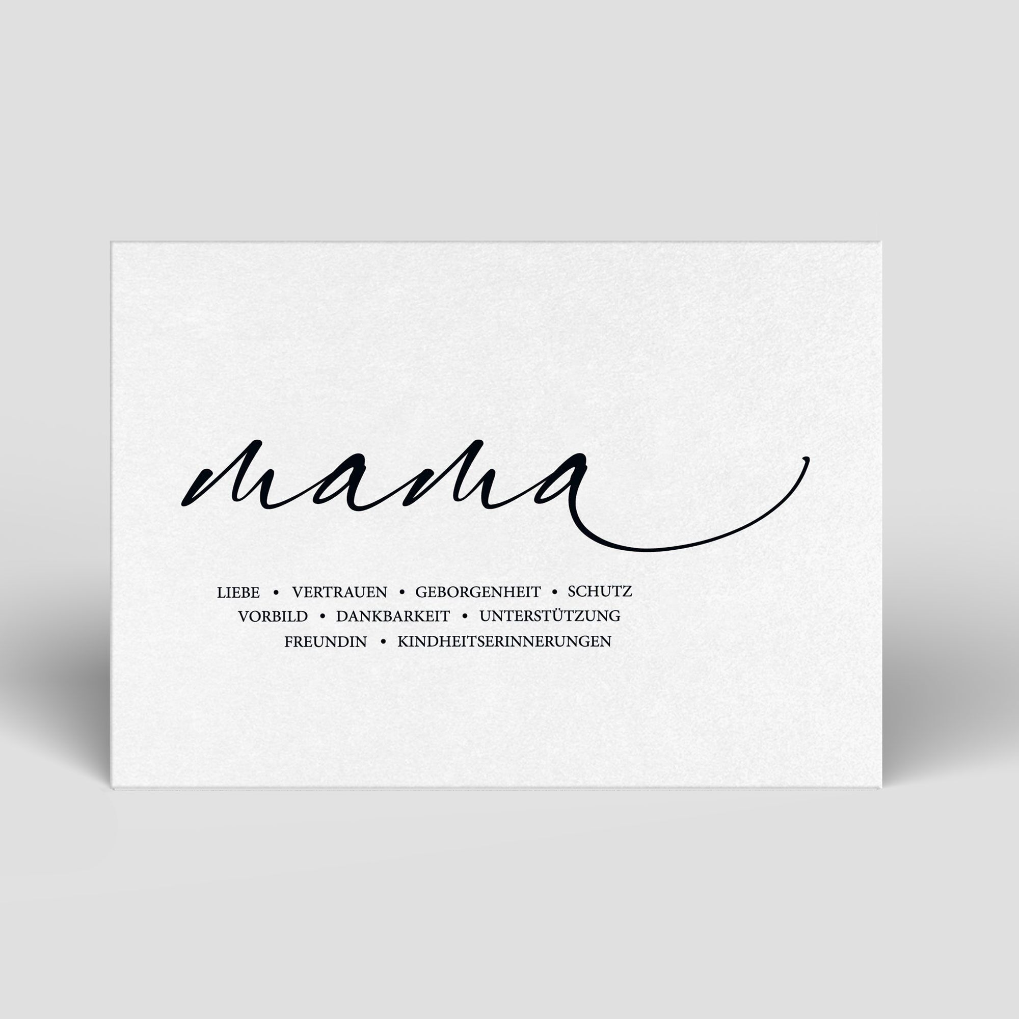 Muttertagskarte - Nr. 48 I  fair, ökologisch und nachhaltig