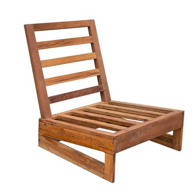 1 seater wooden armchair Sohihy-301004