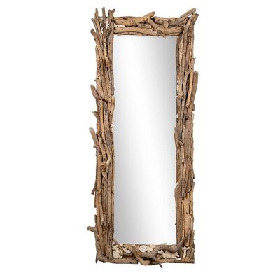 Miroir cadre bois flotté-501001
