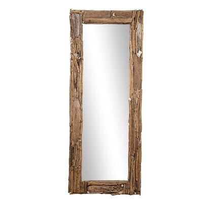 Driftwood frame mirror-501002