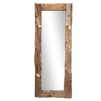 Miroir cadre bois flotté-501004