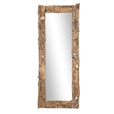 Driftwood frame mirror-501009