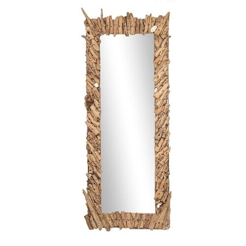 Miroir cadre bois flotté-501010