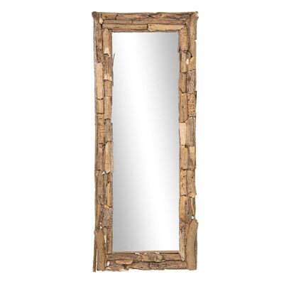 Driftwood frame mirror-501013