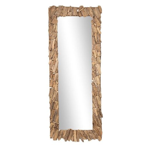 Miroir cadre bois flotté-501015