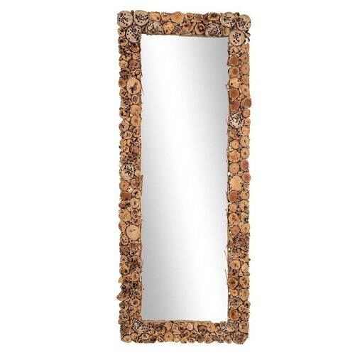 Miroir cadre bois flotté-501016