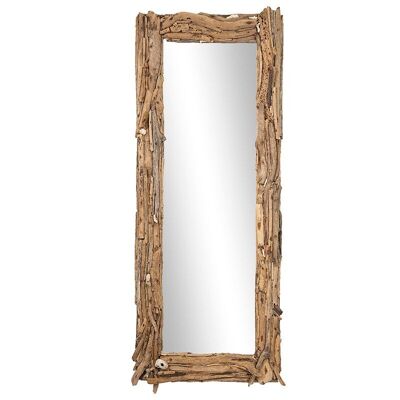 Driftwood frame mirror-501017