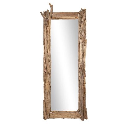 Driftwood frame mirror-501018