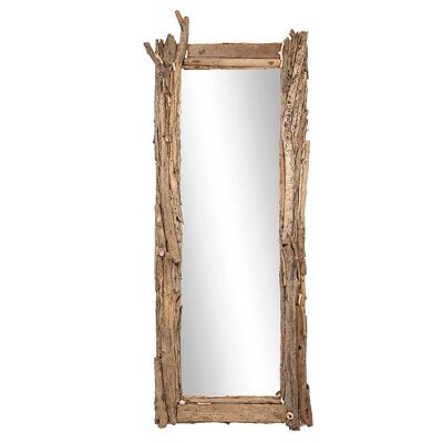 Miroir cadre bois flotté-501018