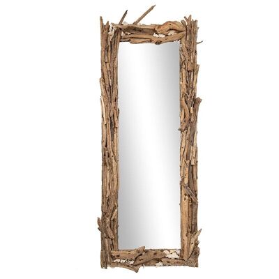 Driftwood frame mirror-501020