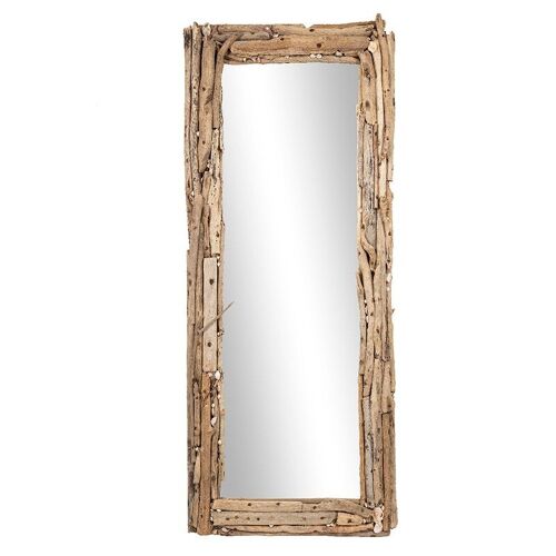 Miroir cadre bois flotté-501026