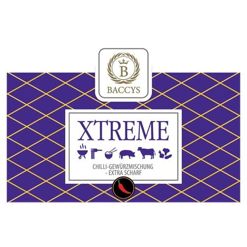 BACCYS Gewürzmischung - XTREME - Aromabeutel 175g