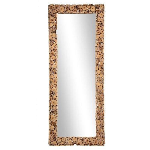 Miroir cadre bois flotté-501030