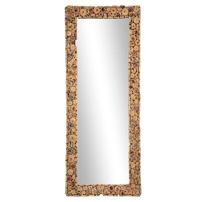 Driftwood frame mirror-501030