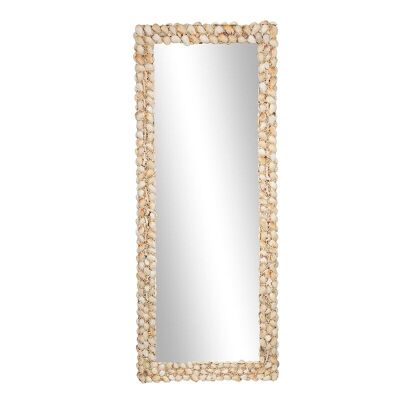 Specchio con cornice a conchiglia-502006