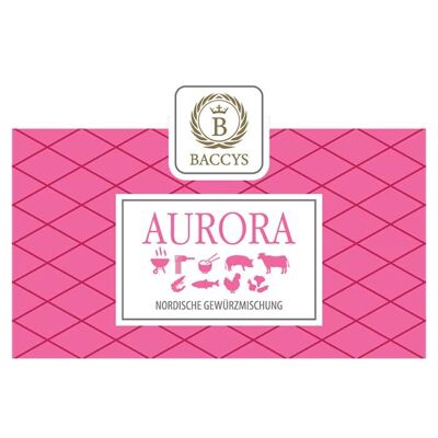 Mélange d'épices BACCYS - AURORA - coffret arôme 85g