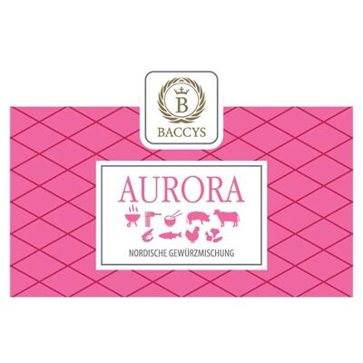 BACCYS miscela di spezie - AURORA - bustina di aromi 175g