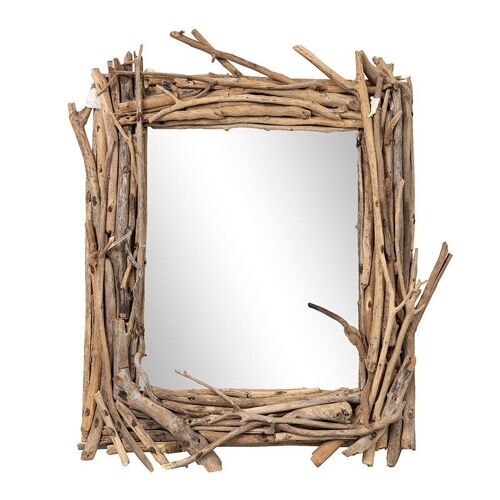 Miroir cadre bois flotté-504017