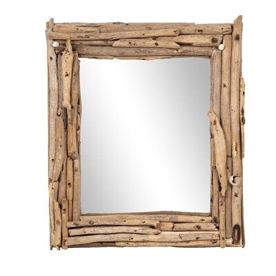 Driftwood frame mirror-504021