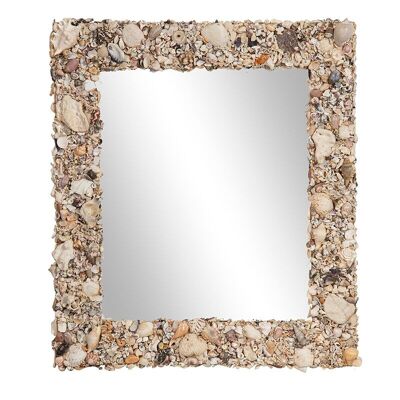 Miroir cadre coquillage-505006