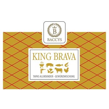 Mélange d'épices BACCYS - KING BRAVA - sachet arôme 50g 1