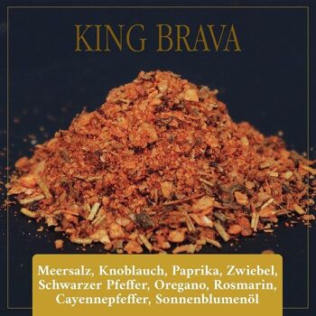 Mélange d'épices BACCYS - KING BRAVA - sachet arôme 50g 2