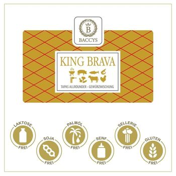 Mélange d'épices BACCYS - KING BRAVA - sachet arôme 50g 3