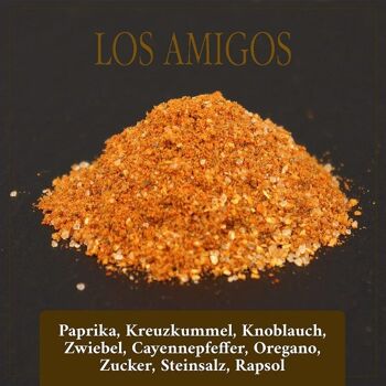 Mélange d'épices BACCYS - LOS AMIGOS - coffret arôme 85g 2