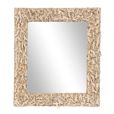 Miroir cadre corail-506009