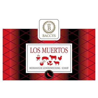 BACCYS miscela di spezie - LOS MUERTOS - latta aromatica 75g