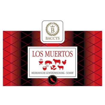 Mélange d'épices BACCYS - LOS MUERTOS - boîte arôme 75g 1