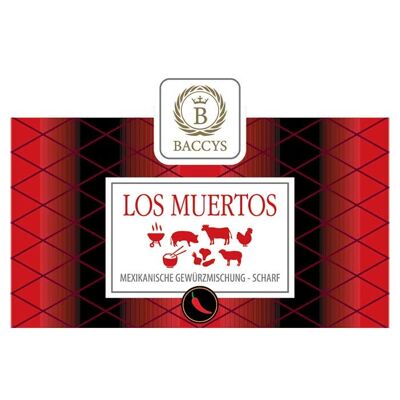 BACCYS Gewürzmischung - LOS MUERTOS - Aromabeutel 175g