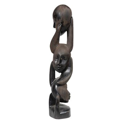 Small carved ebony statue-902005