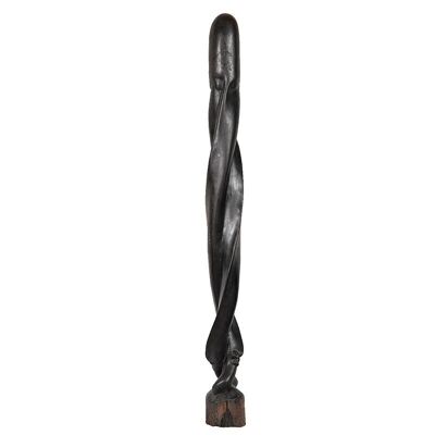 Ebony wooden statue-902015