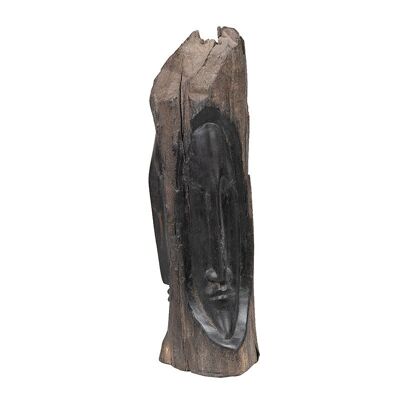 Ebony wooden statue-902019